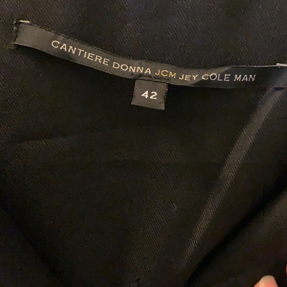 Italian Designer Black 90s Dress - Picture 6 of 7